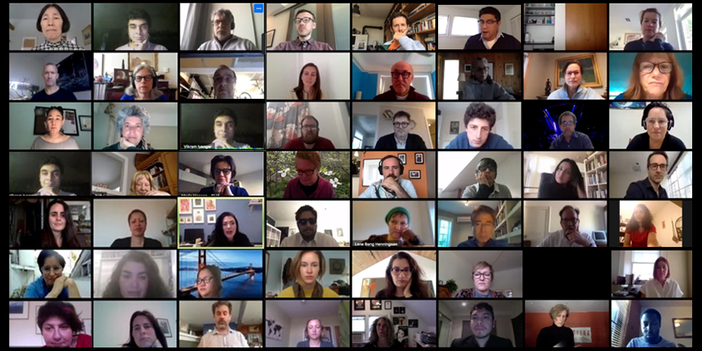 ISPAconvenes Zoom Call Screenshot